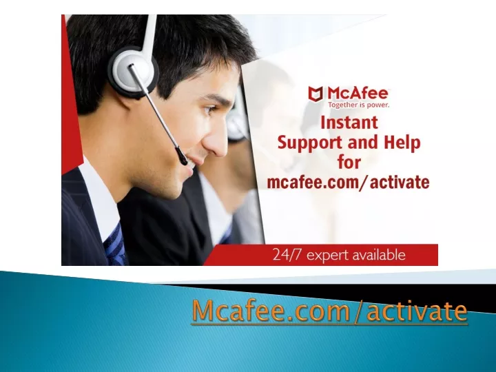 PPT Mcafee Activate Steps To Get McAfee With Product Key 2020