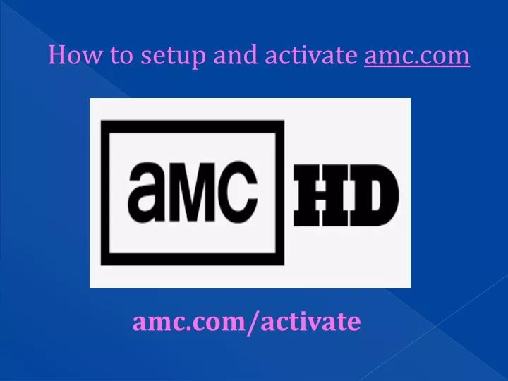 Ppt How To Setup And Activate Amc Powerpoint