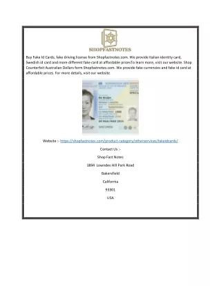 Ppt Buy Fake Passports And Real Id Cards Online On Your Budget