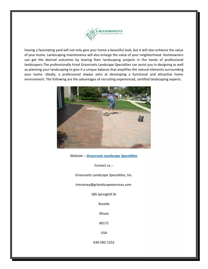 Ppt Paver Cleaning Sealing And Repair Services Powerpoint