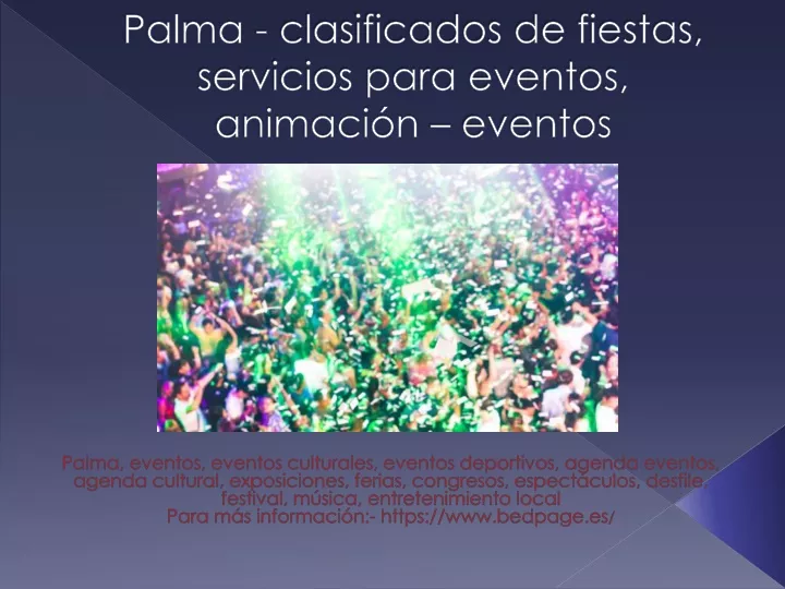 Ppt Palma Clasificados De Fiestas Servicios Para Eventos