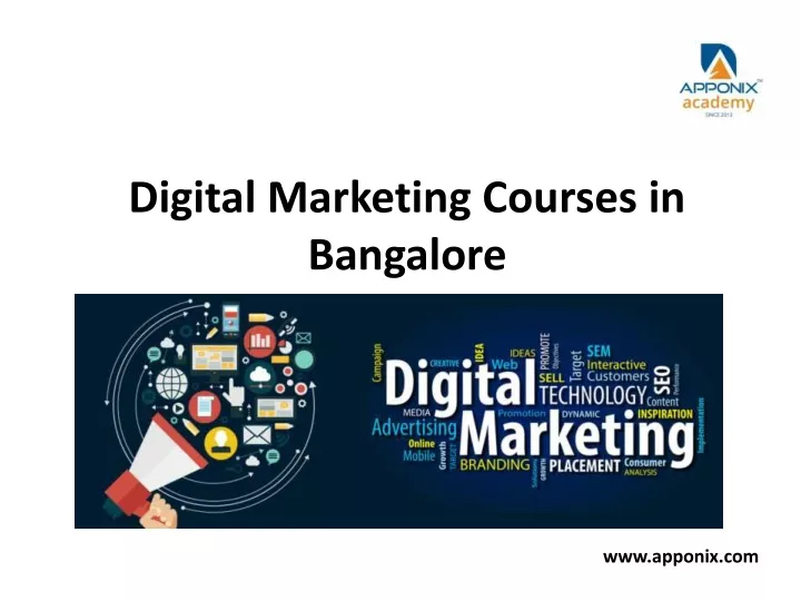 Ppt Digital Marketing Courses In Bangalore Powerpoint Presentation