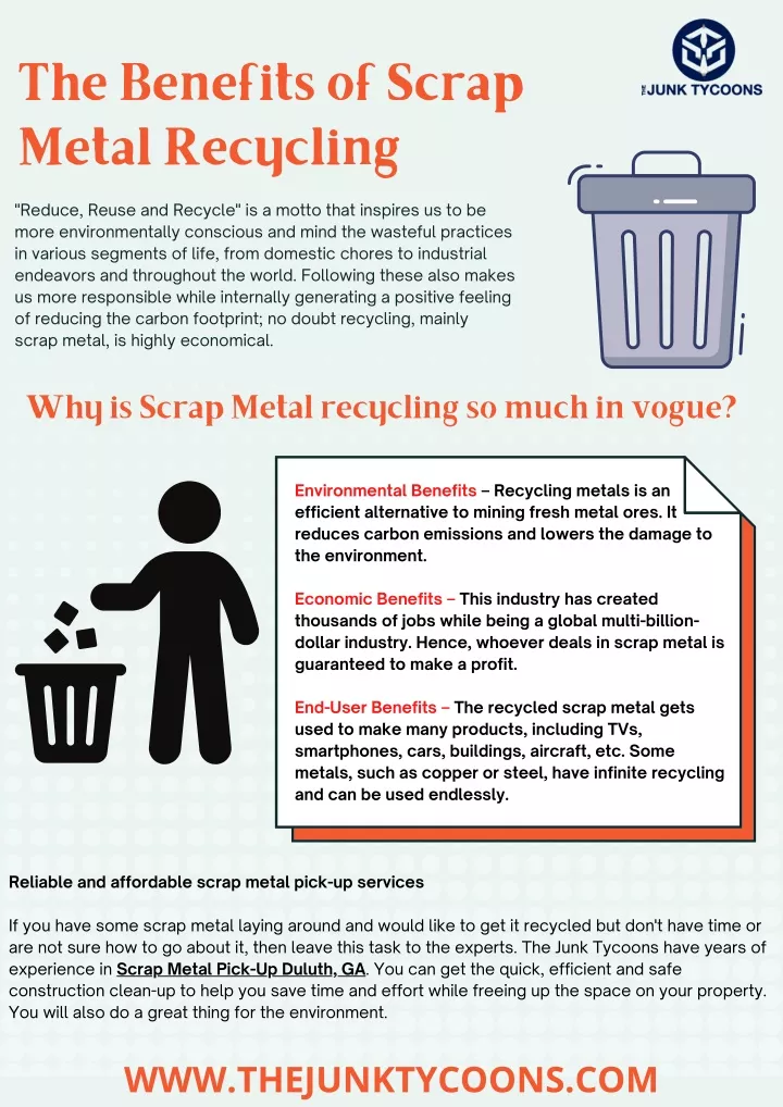 PPT The Benefits Of Scrap Metal Recycling PowerPoint Presentation