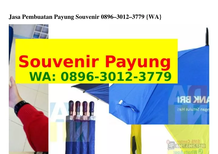 Ppt Jasa Pembuatan Payung Souvenir L Whatsapp