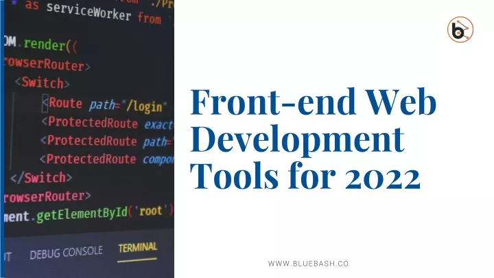 Ppt Frontend Development Tools For Powerpoint Presentation Free