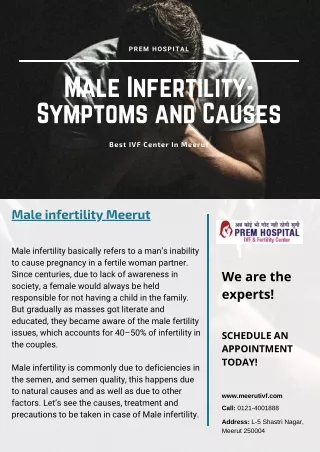 PPT Breaking Down Male Infertility Causes Diagnosis And Treatment