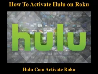 Ppt Step Guide To Activate Hulu Plus On Playstation Powerpoint