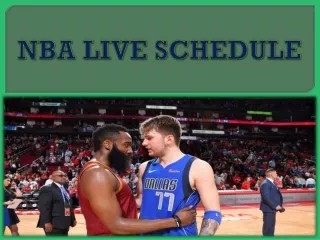NBA LIVE SCHEDULE
