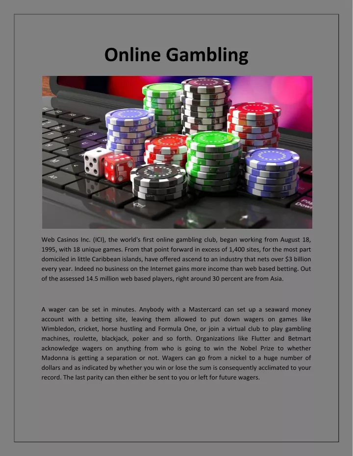 online gambling