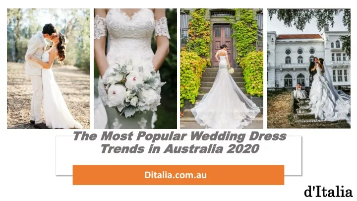 the most popular wedding dress trends