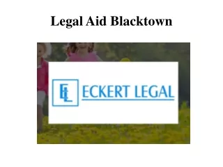 Legal aid Blacktown
