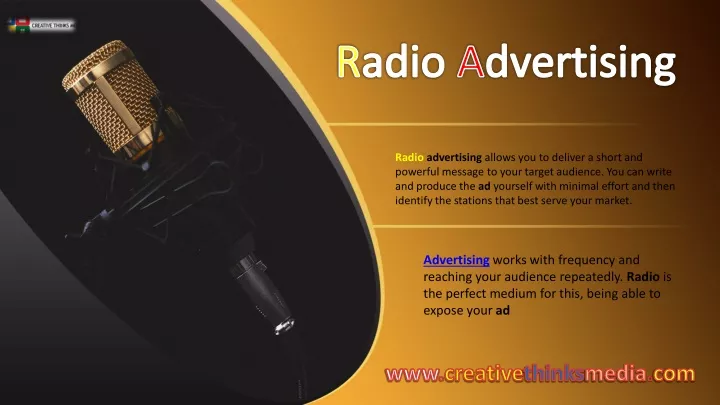 r adio a dvertising