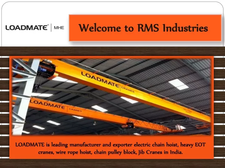 welcome to rms industries