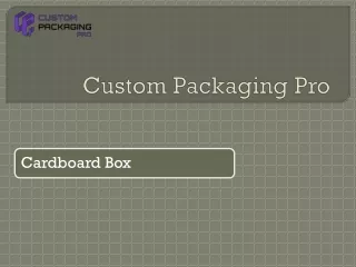 custom packaging pro