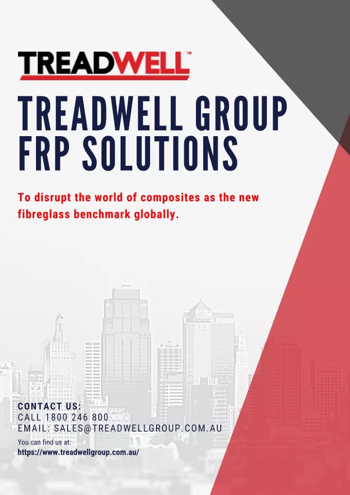 tre a dwell group frp solutions
