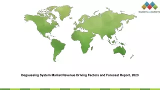 degaussing system market revenue driving factors