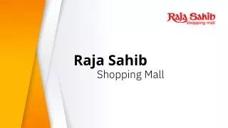 Raja Sahib Shopping Mall