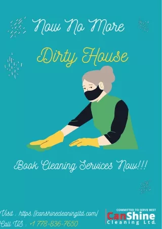 Now No More Dirty House | Maid Service