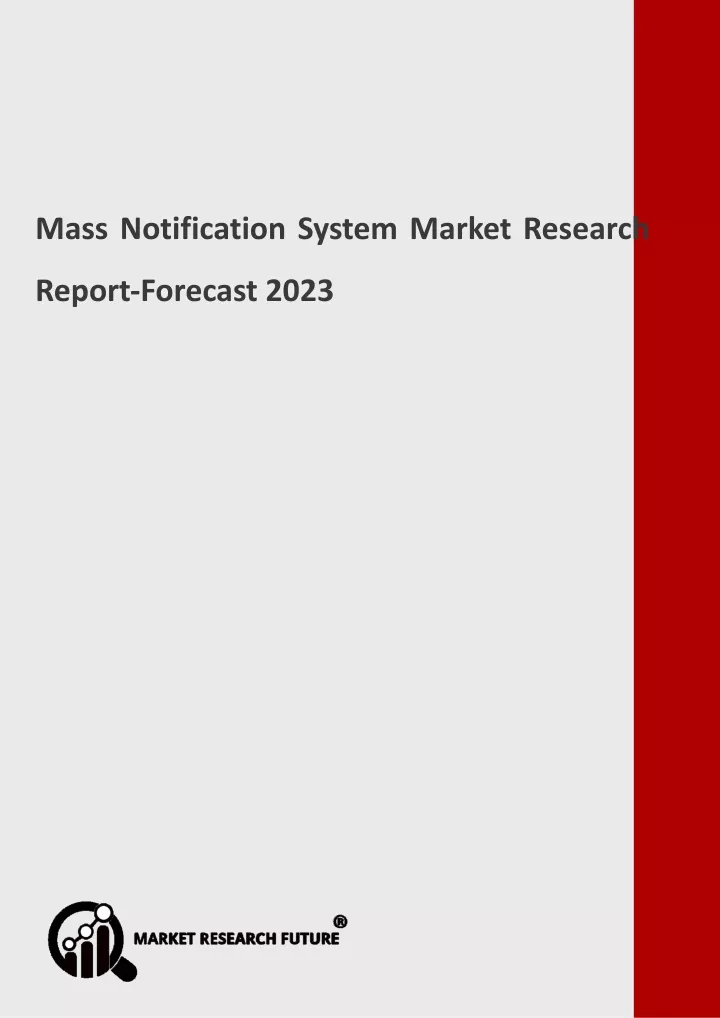 mass notification system market research report