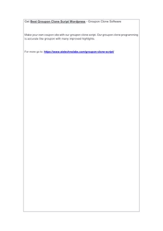 get best groupon clone script wordpress groupon