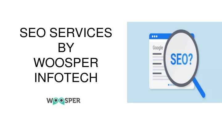 seo services by woosper infotech