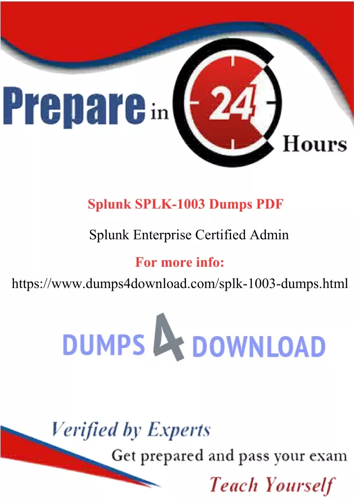 splunk splk 1003 dumps pdf