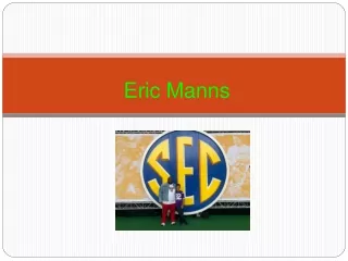 Eric Manns | Eric Manns