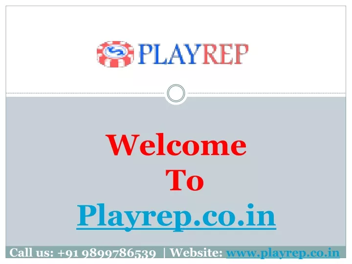 welcome to playrep co in