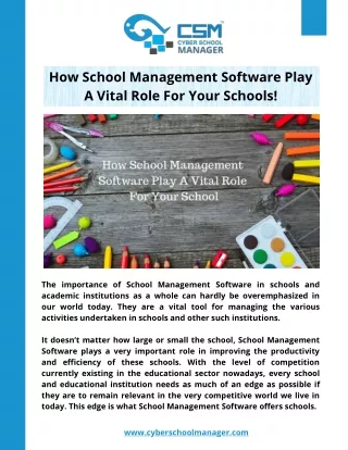 Are You Searching For Best School Exam Management Software?