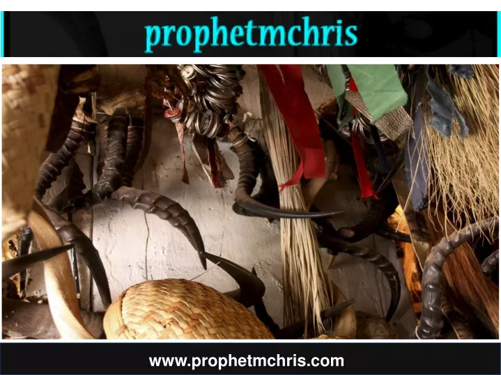 www prophetmchris com