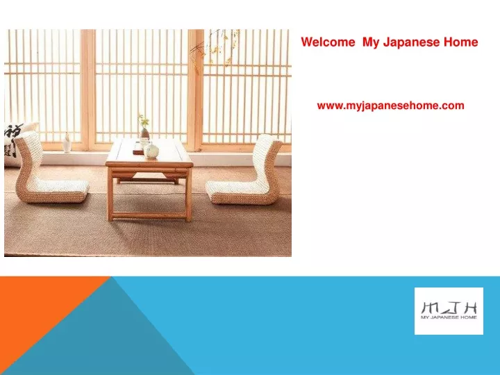 welcome my japanese home