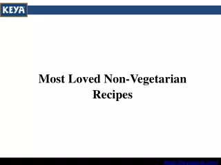 most loved non vegetarian recipes