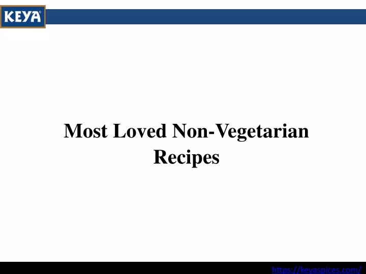 most loved non vegetarian recipes