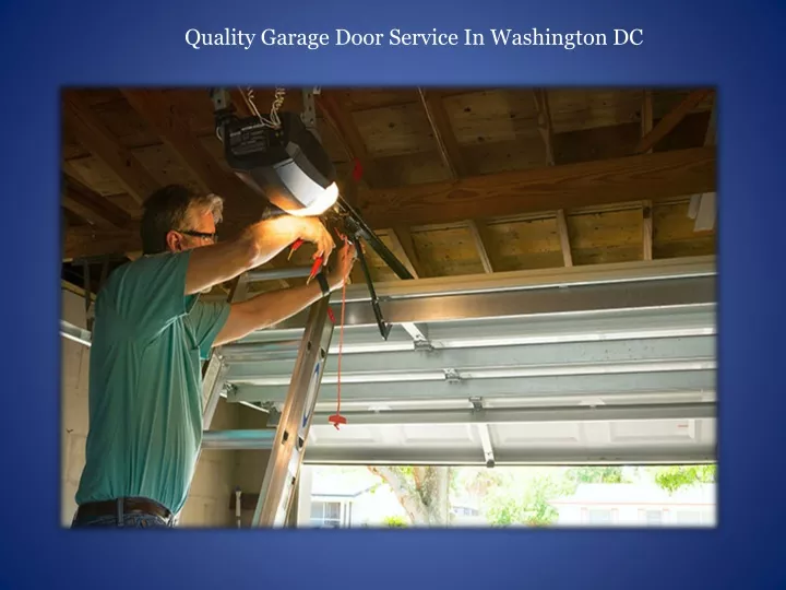 quality garage door service in washington dc