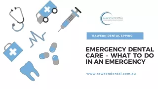 rawson dental epping