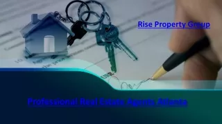 Professional Real Estate Agents Atlanta- Rise Property Group