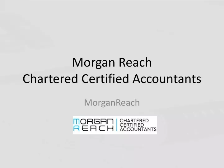 morgan reach chartered certified accountants