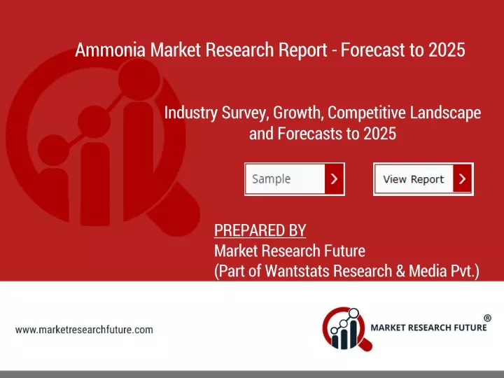 PPT Ammonia Market Forecast Growth, Outline, Size, Demand, Insights