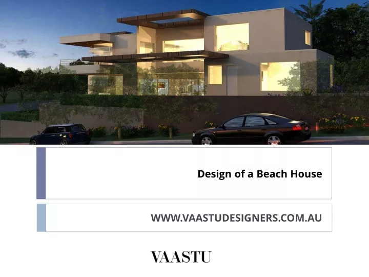 design of a beach house