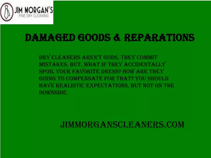 damaged goods reparations