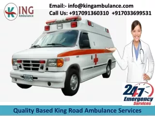 Low-Fare King Road Ambulance Service in Katihar and Samastipur