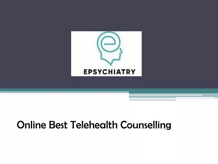 online best telehealth counselling