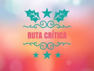 RUTA CRITICA