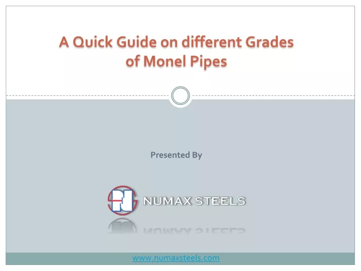 a quick guide on different grades of monel pipes