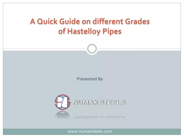 a quick guide on different grades of hastelloy pipes