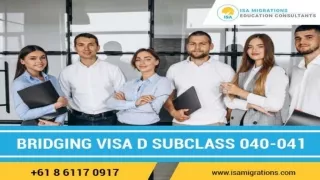 Quick Crash Course To Understand Bridging visa D