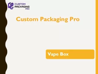 Vape Box