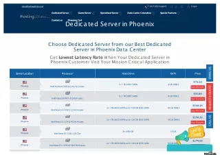 Phoenix Dedicated Server