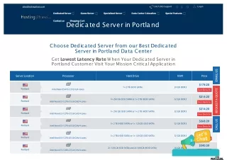 Portland Dedicated Server