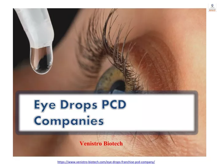 eye drops pcd companies